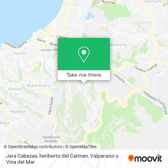 Mapa de Jara Cabezas, heriberto del Carmen