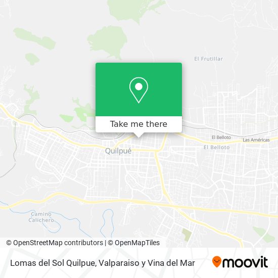 Lomas del Sol Quilpue map