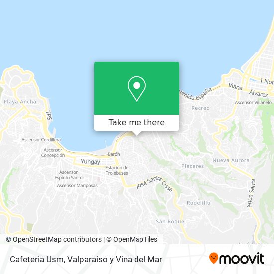 Cafeteria Usm map