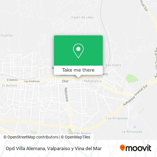 Opd Villa Alemana map