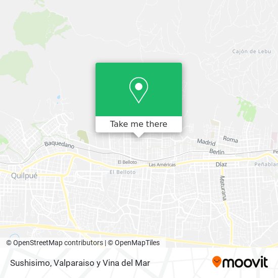 Sushisimo map