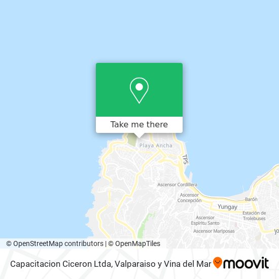 Mapa de Capacitacion Ciceron Ltda