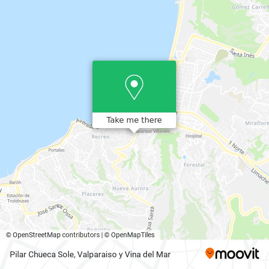 Pilar Chueca Sole map