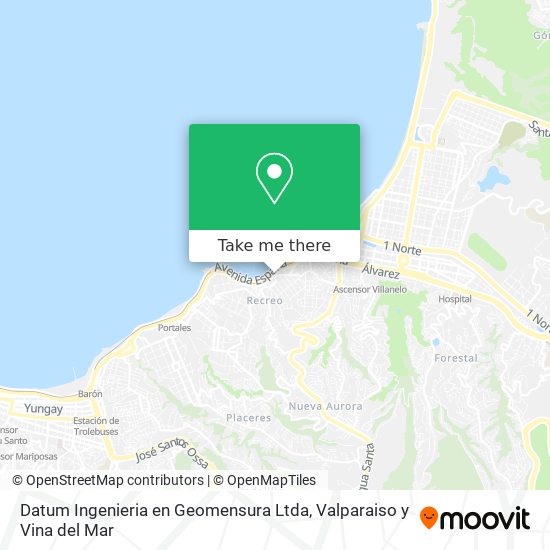 Datum Ingenieria en Geomensura Ltda map