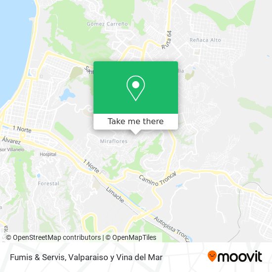 Mapa de Fumis & Servis