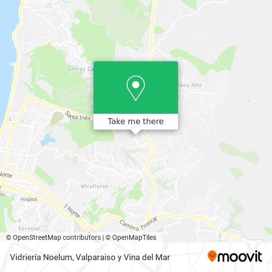 Vidriería Noelum map