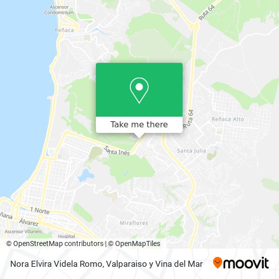 Mapa de Nora Elvira Videla Romo