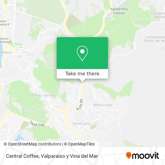 Central Coffee map