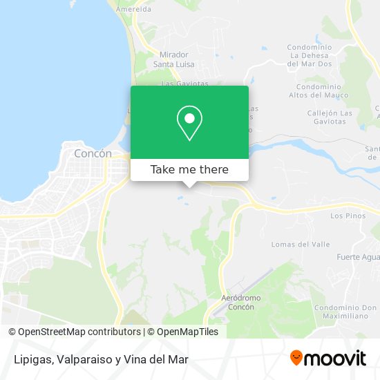 Lipigas map