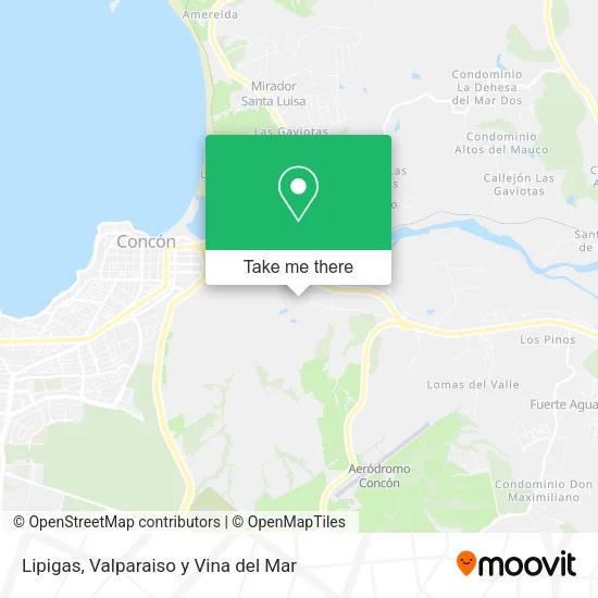 Mapa de Lipigas