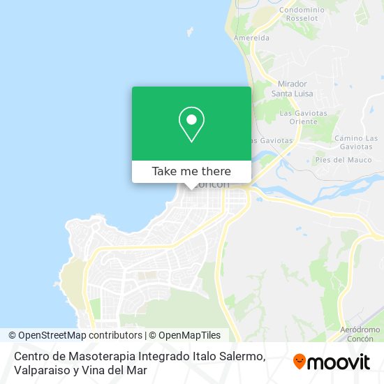 Centro de Masoterapia Integrado Italo Salermo map