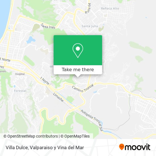 Mapa de Villa Dulce