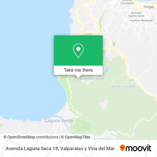 Avenida Laguna Seca 18 map