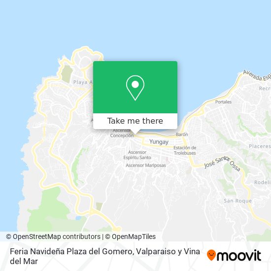 Feria Navideña Plaza del Gomero map