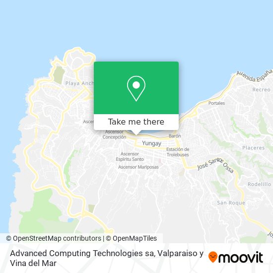 Mapa de Advanced Computing Technologies sa
