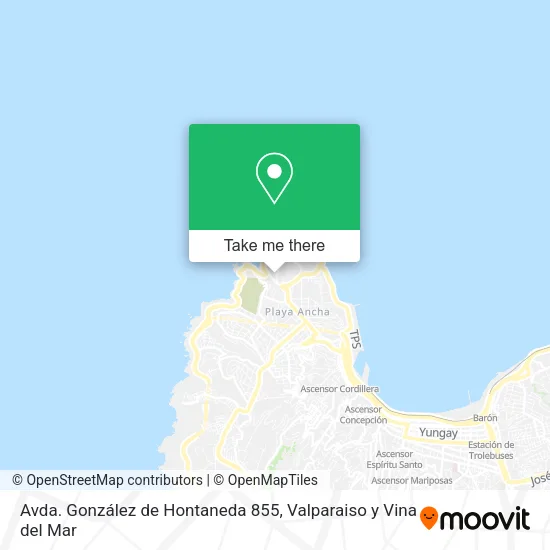 Avda. González de Hontaneda 855 map