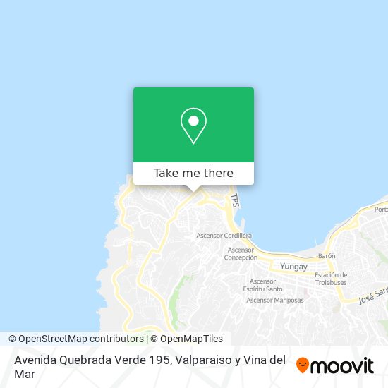 Avenida Quebrada Verde 195 map