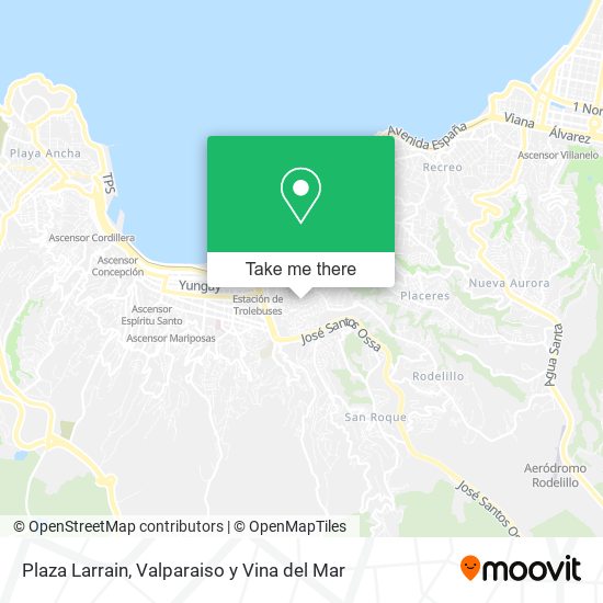 Plaza Larrain map