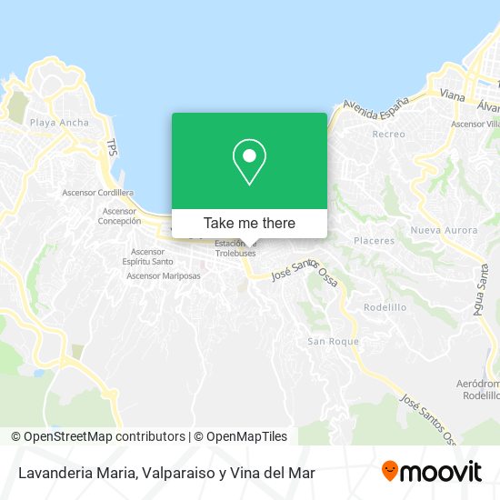 Mapa de Lavanderia Maria