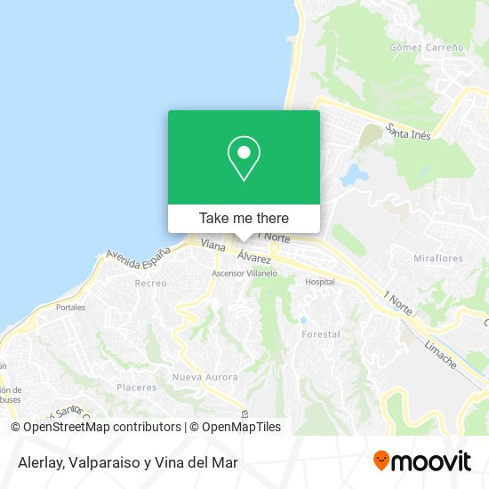 Mapa de Alerlay