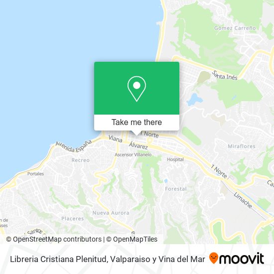 Libreria Cristiana Plenitud map