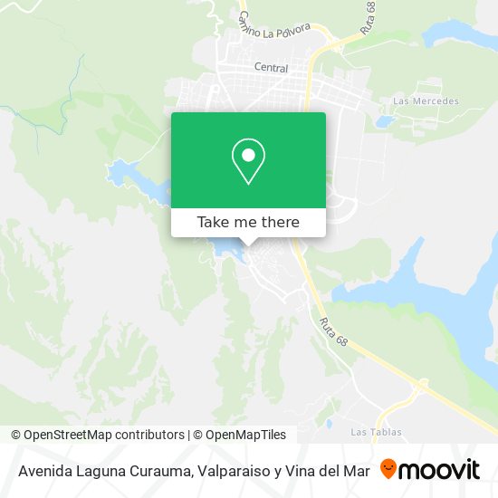 Avenida Laguna Curauma map