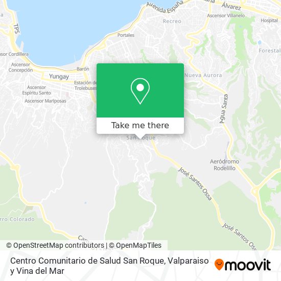 Centro Comunitario de Salud San Roque map
