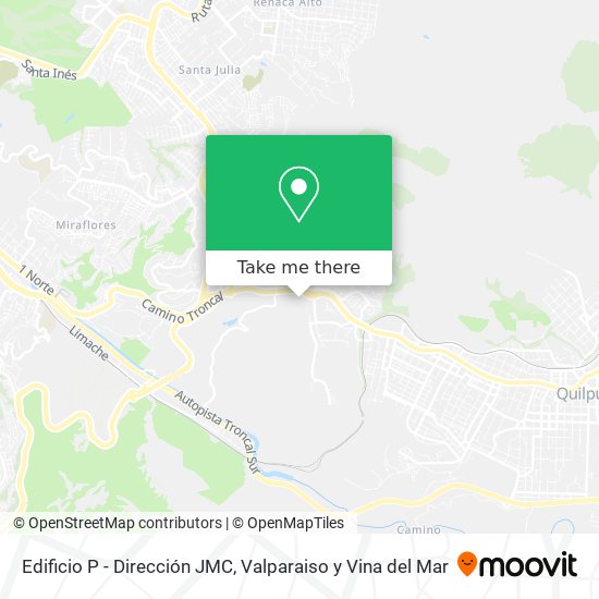 Edificio P - Dirección JMC map