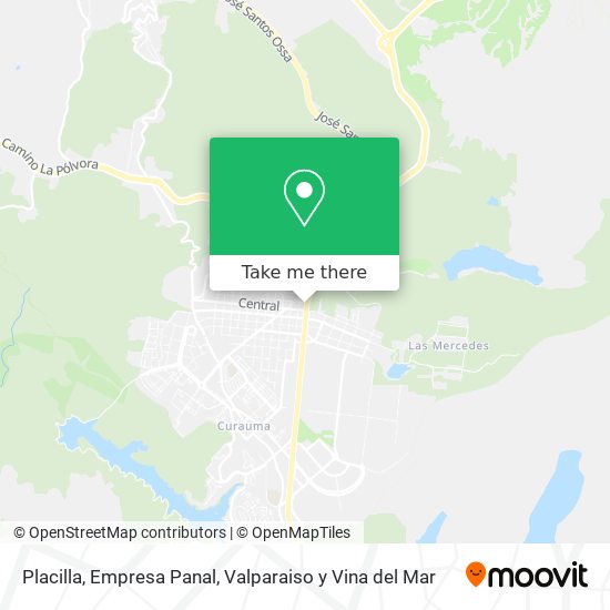 Mapa de Placilla, Empresa Panal