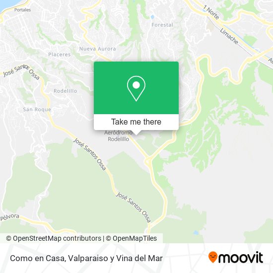 Como en Casa map