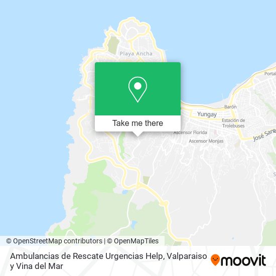 Ambulancias de Rescate Urgencias Help map