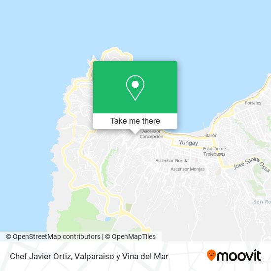 Chef Javier Ortiz map