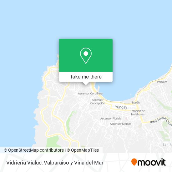 Mapa de Vidrieria Vialuc