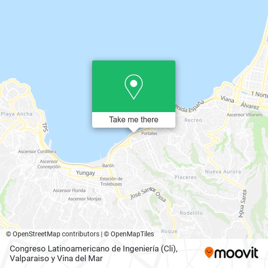 Congreso Latinoamericano de Ingeniería (Cli) map