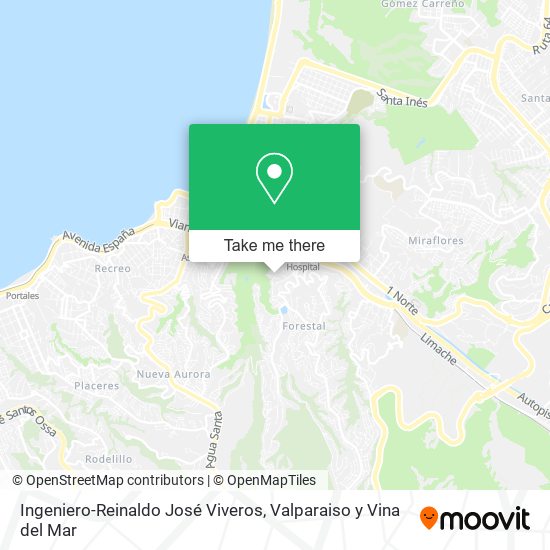 Ingeniero-Reinaldo José Viveros map