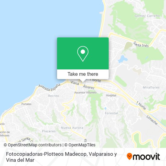 Mapa de Fotocopiadoras-Plotteos Madecop