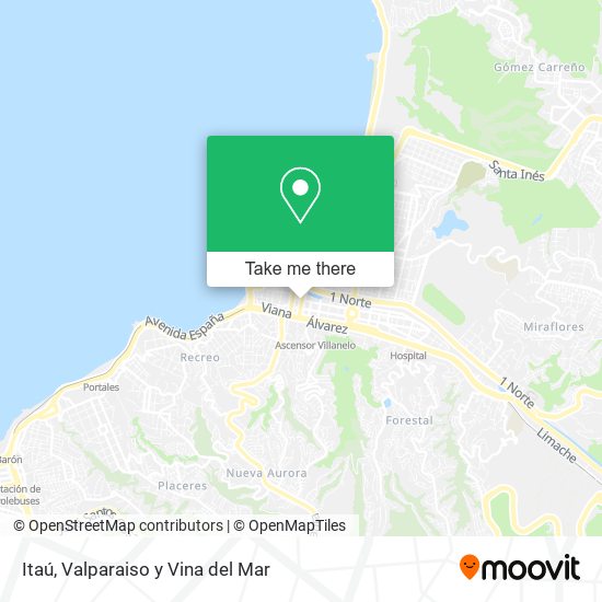 Itaú map