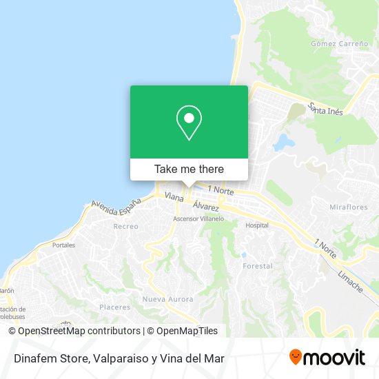 Mapa de Dinafem Store