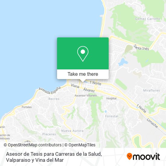 Asesor de Tesis para Carreras de la Salud map