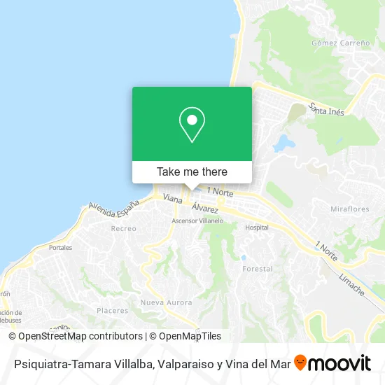 Psiquiatra-Tamara Villalba map
