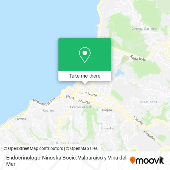 Mapa de Endocrinólogo-Ninoska Bocic