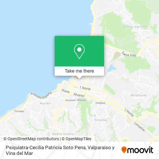 Mapa de Psiquiatra-Cecilia Patricia Soto Pena
