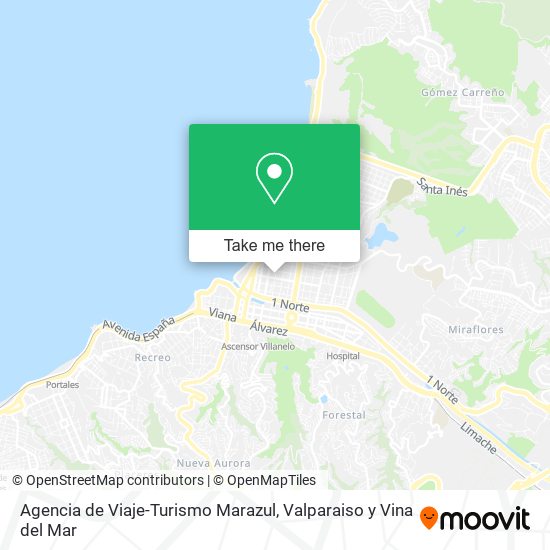 Agencia de Viaje-Turismo Marazul map