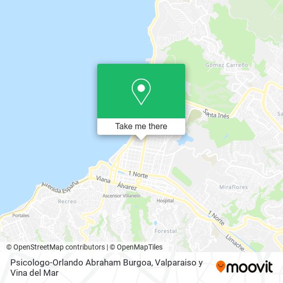 Psicologo-Orlando Abraham Burgoa map