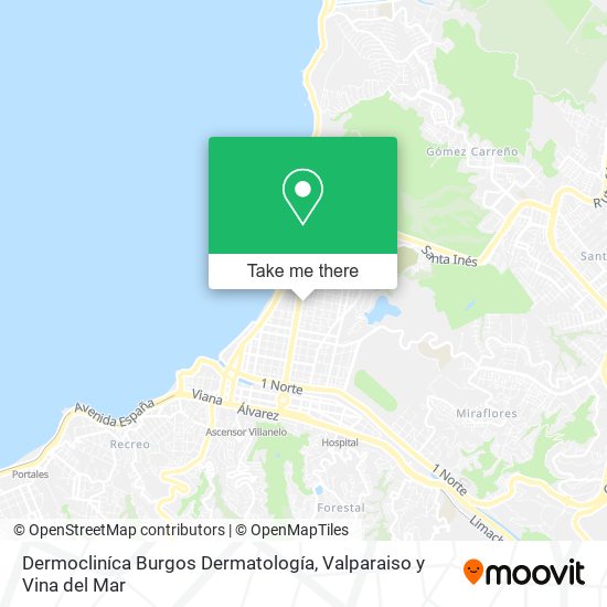 Dermocliníca Burgos Dermatología map