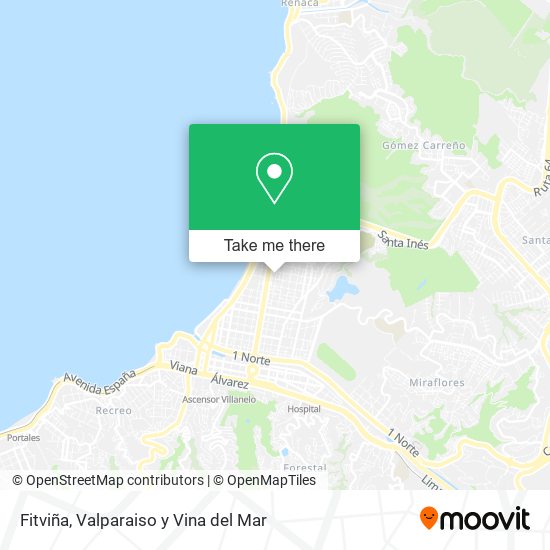 Fitviña map