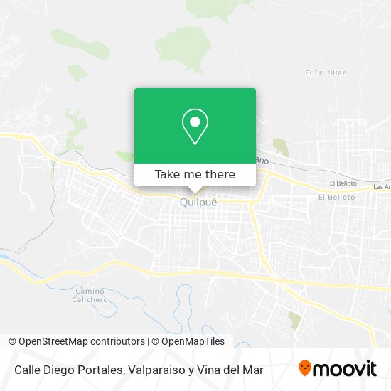 Calle Diego Portales map