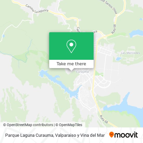 Mapa de Parque Laguna Curauma