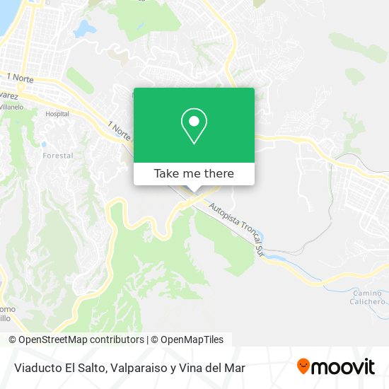 Viaducto El Salto map