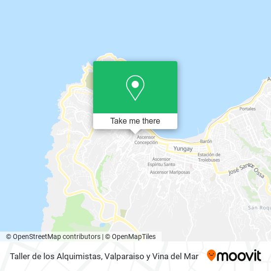 Taller de los Alquimistas map